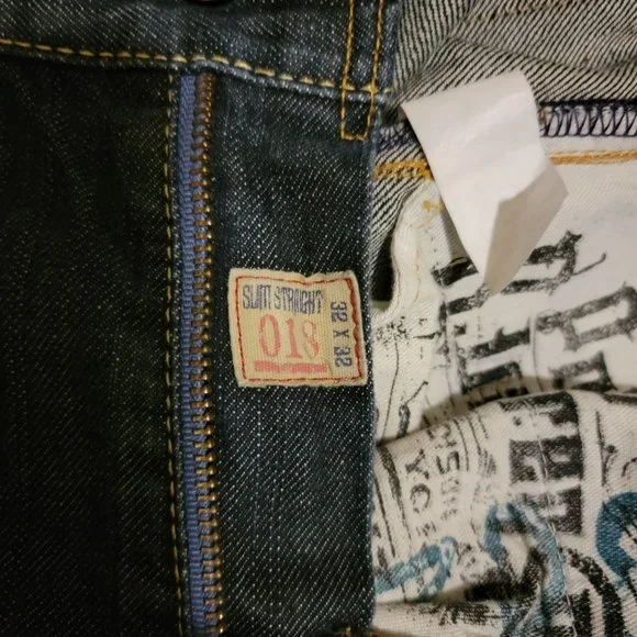 Polo Ralph Lauren Men's Slim FIT Straight 018 Jeans - Picture 7 of 10